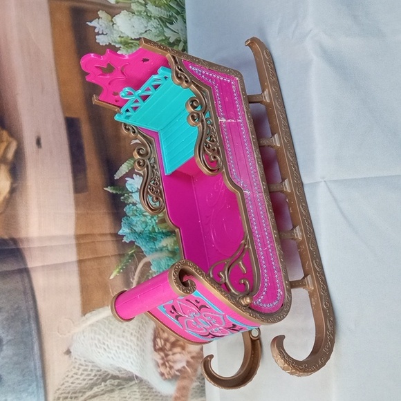 🛝🍒 Disney Frozen Kids Toy Sleigh - Picture 3 of 6